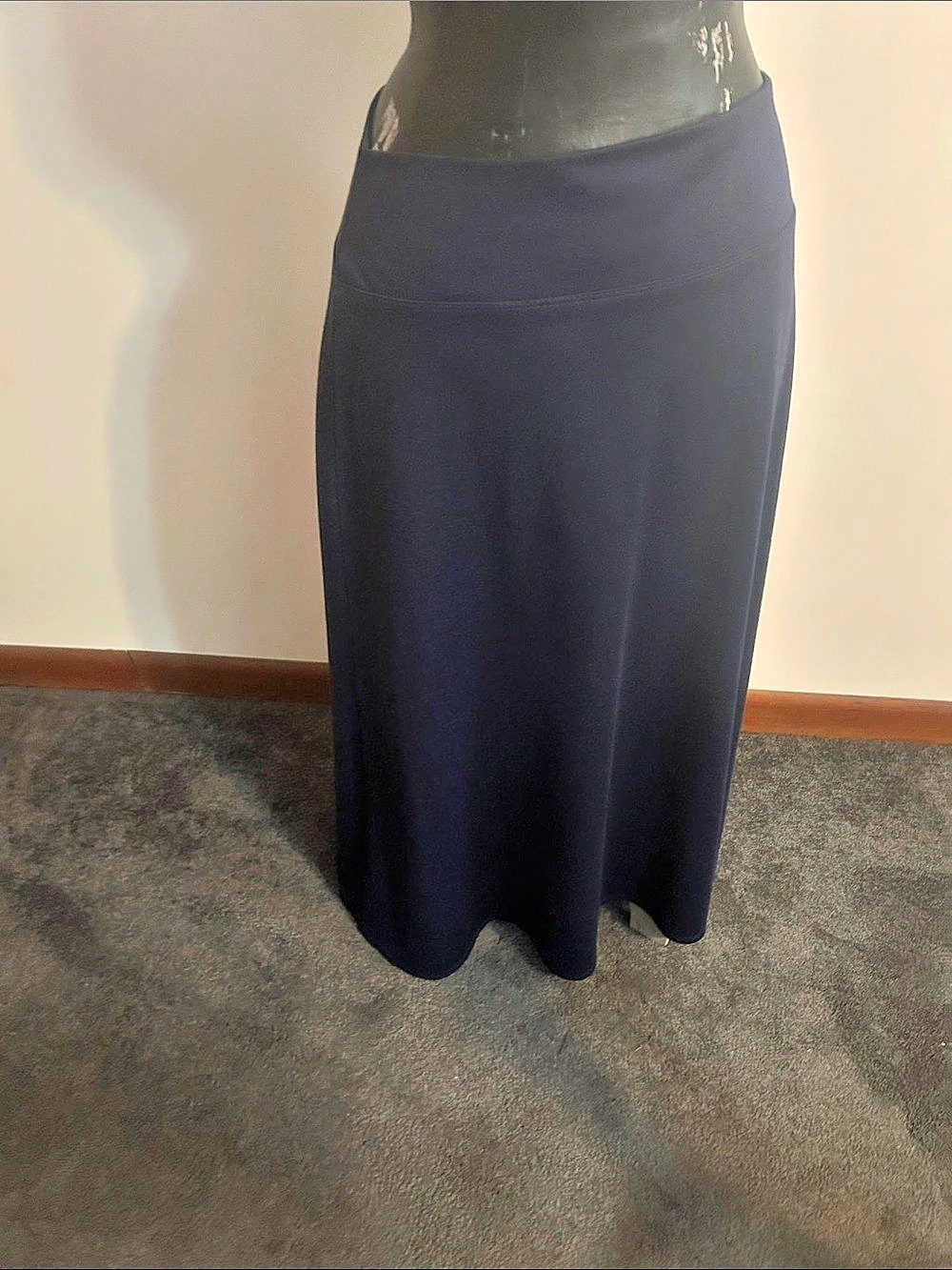Ashley Stewart Women's Blue Midi Skirt Size 18/20
